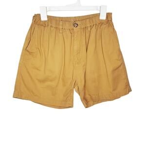 Chubbies The All Days Shorts Size L Men's Dark Tan 5.5" Inseam 100% Cotton